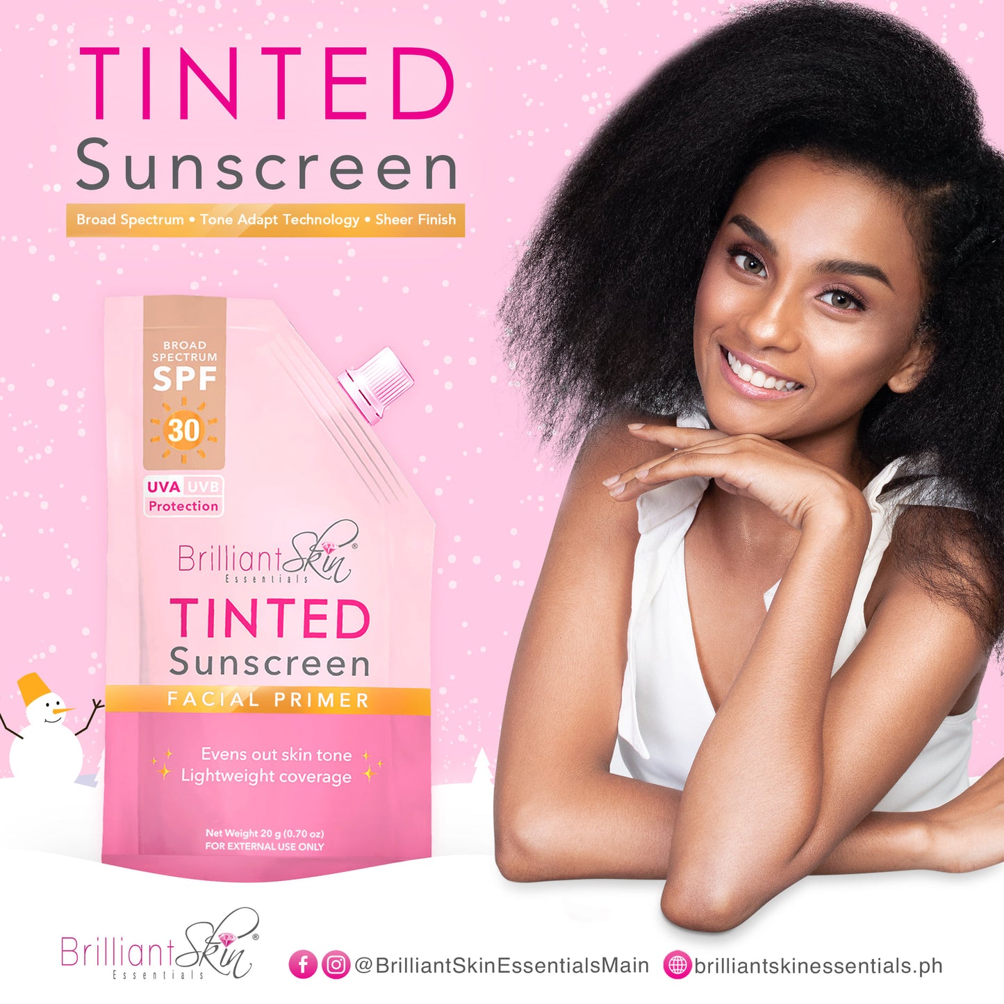 Brilliant Tinted Sunscreen 10pcs